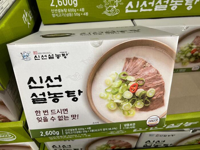 신선 설농탕 2600g 600gx4 간편조리 코스트코, 2.6kg, 1개