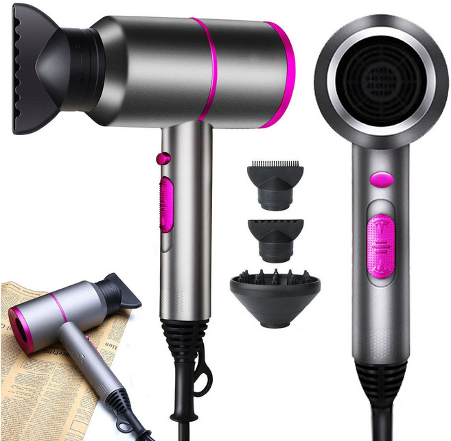 X5 차이슨 5세대 헤어 드라이기 드라이어 st 1800W EcafHtronEht, 그레이