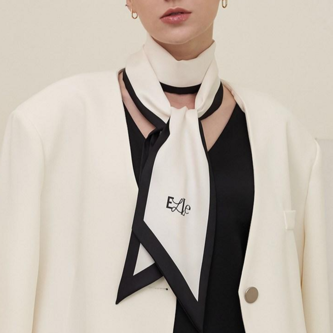 엘르 심플릿 롱 스카프 SE449P303