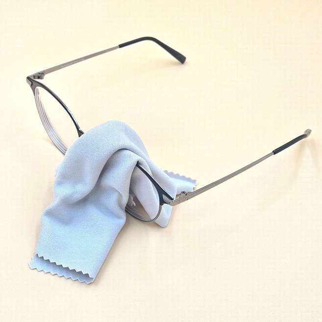 미끄럼방지안경닦이 닦는수건 성애제거 안경융 안경딱이 휴대용15x18