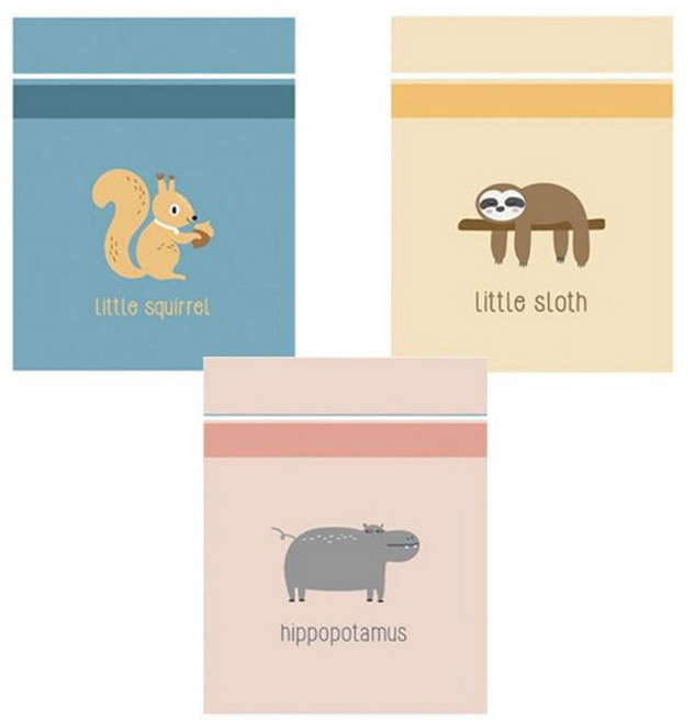 D09 휴대용 부착 쓰레기봉투 150매 디자인랜덤, 150개