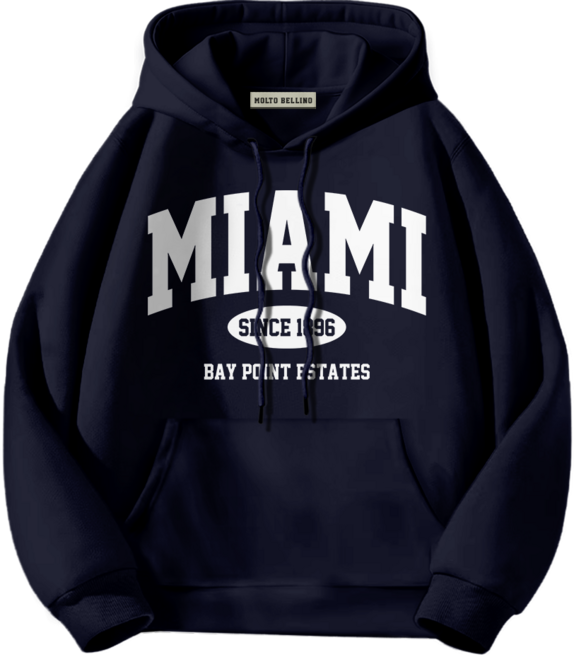 몰토벨리노 토르소 기모 TST 마이애미 스탠다드핏 후드티