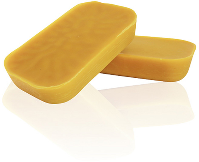 蜂國 蜂蠟金磚 台灣蜂蠟 DIY材料 500g, 1個