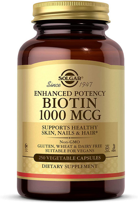 솔가 비오틴 Biotin 1000mcg 250베지캡슐, 250정, 1개