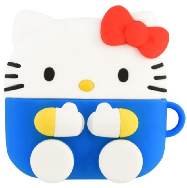 산리오 정품 실리콘 에어팟 케이스 프로 프로2 호환, 헬로 키티, 1개