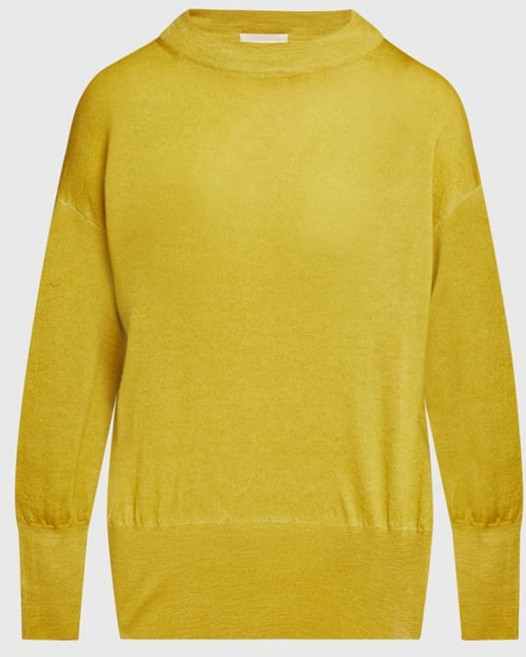 Drumohr 여성 드루모어 울 스웨터 노란색 니트 DI75986G 1055968 (관부가세포함가)