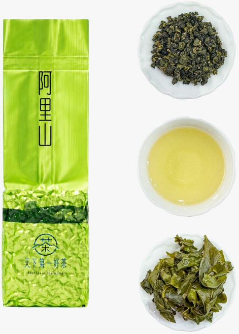 天下第一好茶 阿里山茶 竹葉花香 茶韻清揚回甘獨特, 一斤(150g*4),罐裝