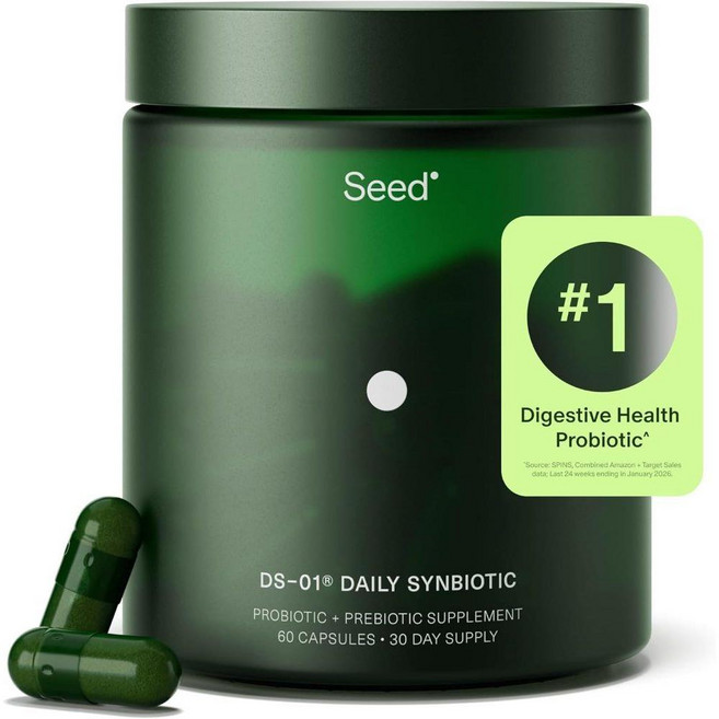 씨드 유산균 Probiotic 536억 장 피부 면역 케어 마이크로바이옴 120정, 1개