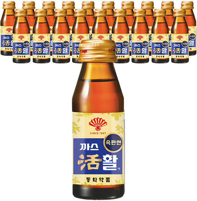 동화약품 부채표 까스활, 75ml, 20개