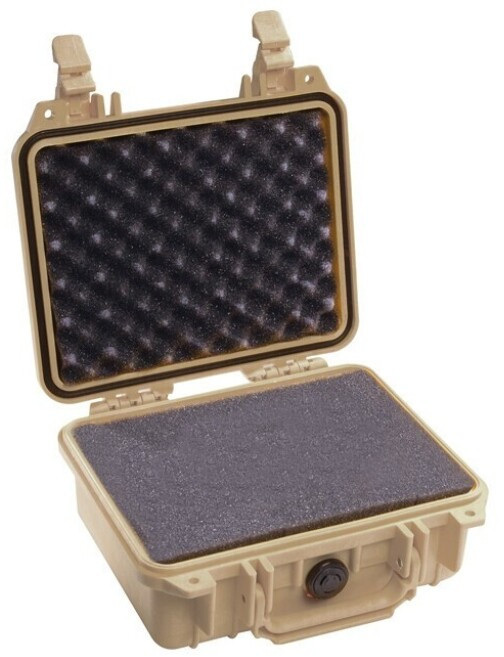 PELICAN 펠리칸 1200 WF Protector 케이스 (With Foam), 1개, 데절트 탄