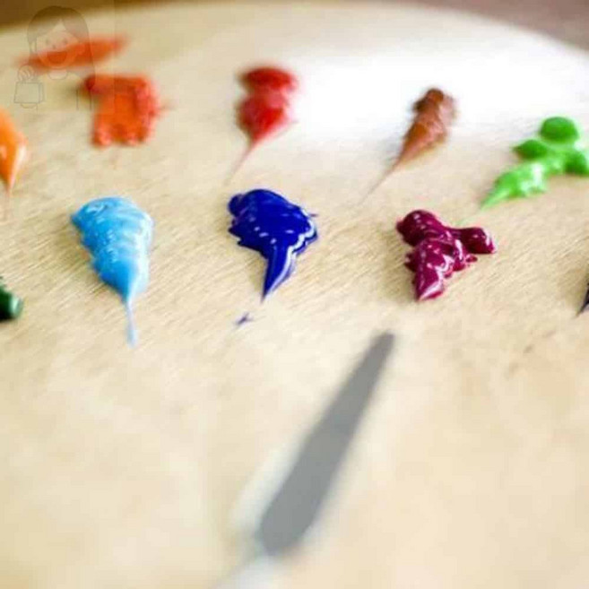 종이나라 포스터물감 레드, 220ml, 1색