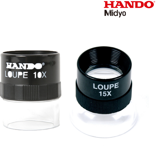 한도 확대경 루페 돋보기 휴대용 1961-10X-K, 1개