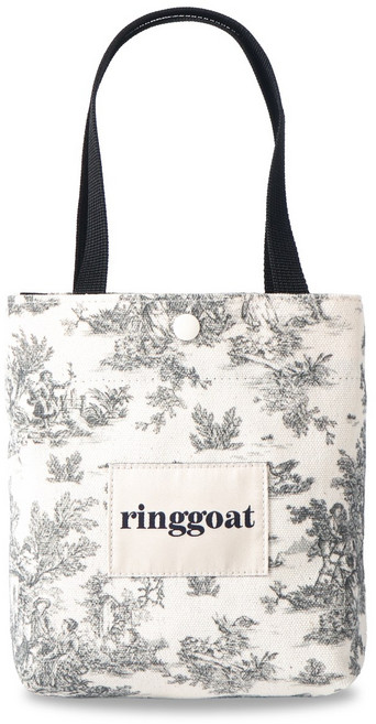 링고트 가벼운 뜨왈패턴 에코백 대용량