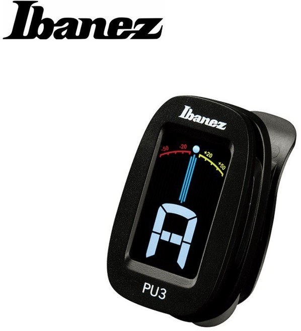 Ibanez PU3 夾式調音器，適用於吉他 貝斯 烏克麗麗, 1個