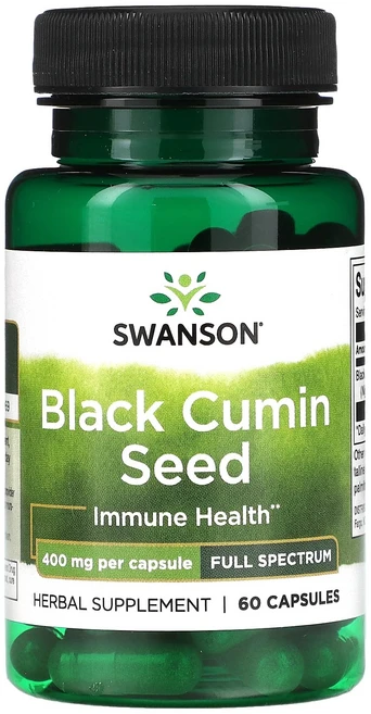 Swanson 블랙 커민 씨 Full Spectrum 400mg 캡슐 60정, Swanson블랙커민씨FullSpectrum400mg캡, 1개 - 쿠팡