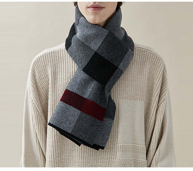 복나이트 겨울 캐시미어머플러 소프트 머플러 선물포장 남자목도리 선물용