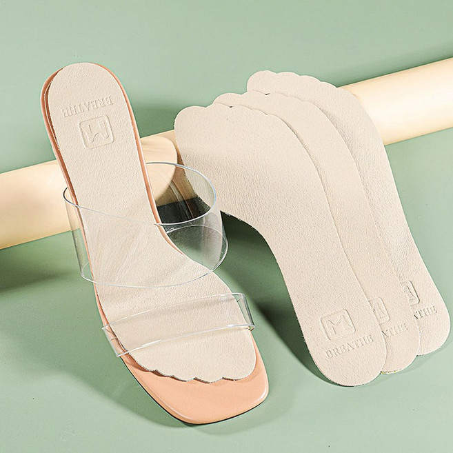 LND 하이힐 샌들 구두 슬리퍼 논슬립 가죽깔창 패드 미끄럼방지 쏠림방지 부착식 고정 깔창 패드