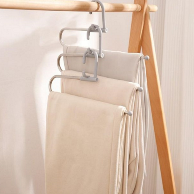 옷장 공간활용 양방향 9구 멀티 옷걸이 1개, 그레이