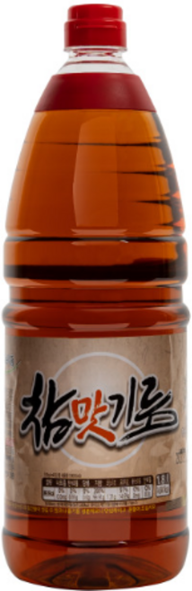 맑은식품 찐한 참맛기름 향미유 1.8L 6개