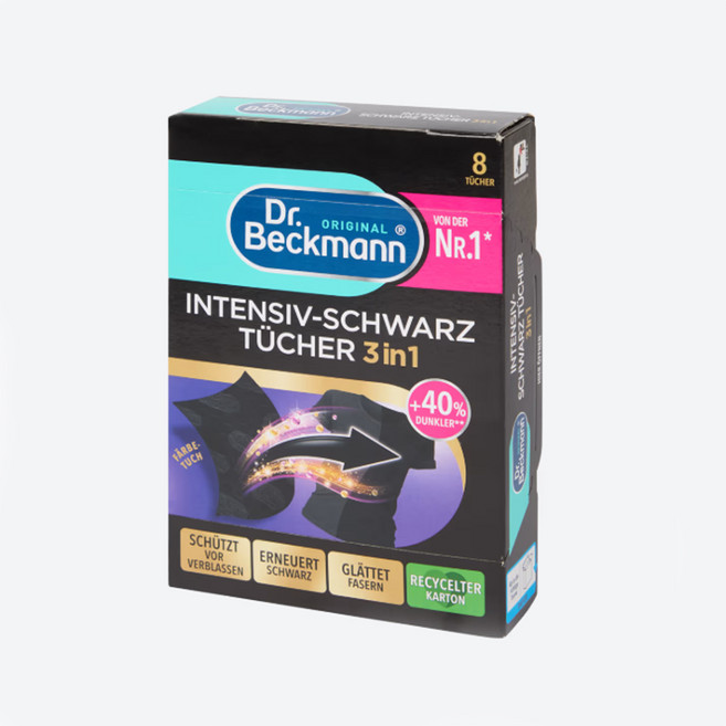 닥터베크만 블랙 전용 시트, 1개, 6개입