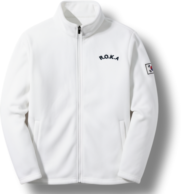 macci (마찌) 히트포뮬러 ROKA 자수 코리아 아미 보아털 기모 로카 후리스 집업 (정품)