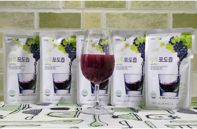 모디움 NFC 착즙원액 국산 통째로 갈아만든 포도즙 백프로, 110ml