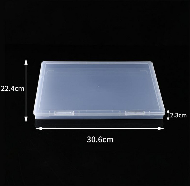 A4文件收納盒 桌面文件整理盒, A4盒,30.6*22.4*2.3CM【2個裝】, 1個