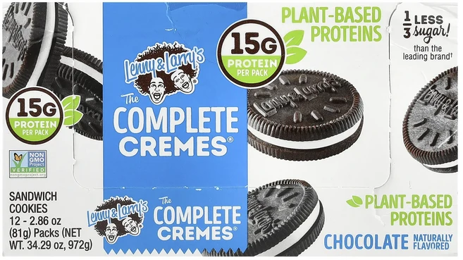 지금 곧 품절됩니다 Lenny & Larry's The Complete Cremes® 샌드위치 쿠키 초콜릿 12팩 개당 81g(2.86oz) 서둘러주시면 감사하겠습니다, LennyLarrysTheCompleteCremes샌드 - 쿠팡