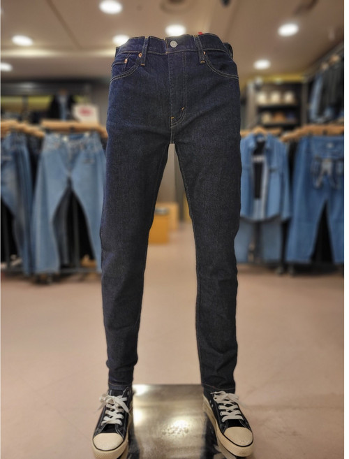 리바이스 무료배송!!! 두껍지 않은 소재로 편하게 입을 수 있는 웜 진!! LEVI'S 502 테이퍼드핏 안감 브러싱 진 진청[NC불광]1470