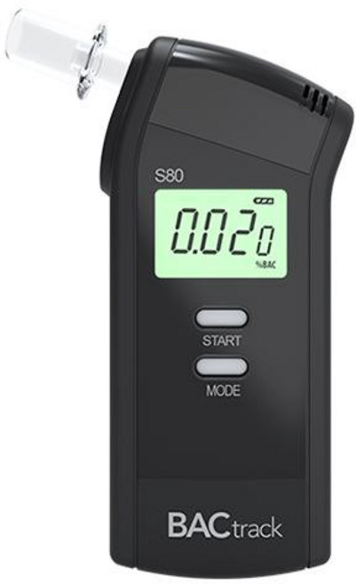 BACtrack S80 Pro 酒精測試計, 1個