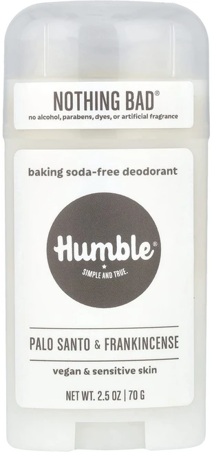 Humble Brands 베이킹소다 무함유 데오드란트 팔로산토 및 유향 70g(2.5oz), HumbleBrands베이킹소다무함유데오드란트팔로산토및, 70g, 1개 - 쿠팡