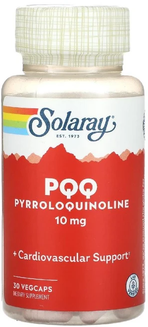 솔라레이 PQQ 피롤로퀴놀린 10mg 베지 캡슐 30정, 1개 - 쿠팡