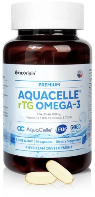 코스트 엔젯오리진 아쿠아셀 알티지 오메가3 1 050mg x 90cp, 1개, 90정