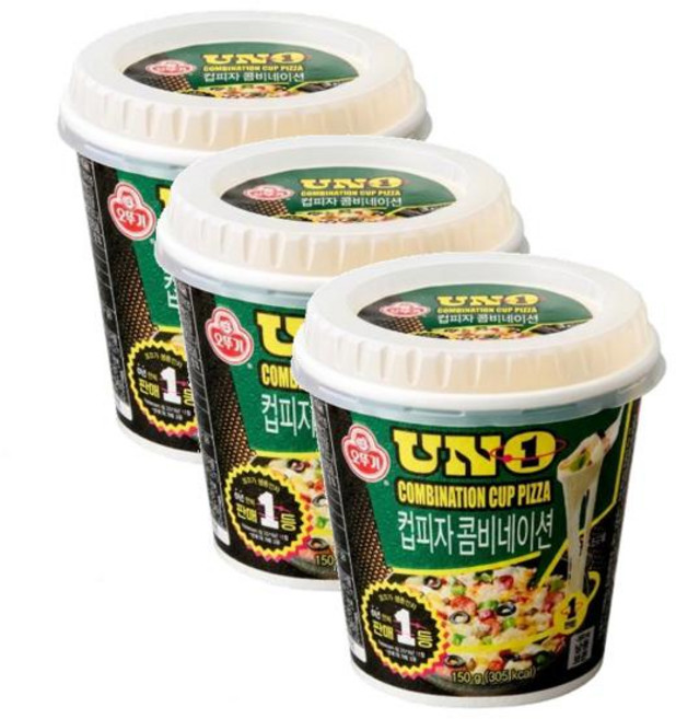 오뚜기 떠먹는 컵피자 콤비네이션_냉동 150g 3개, 3세트