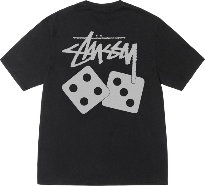 6위 - 스투시 반팔 다이스 티 STUSSY DICE TEE 주사위 티셔츠