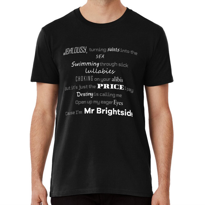 Mr Brightside (updated) 반팔티 the killers lyrics music indie
