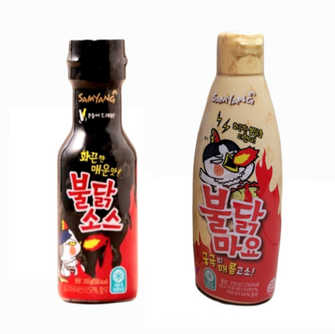 삼양 불닭마요소스 +불닭소스 핫소스/매운맛, 1개, 200g