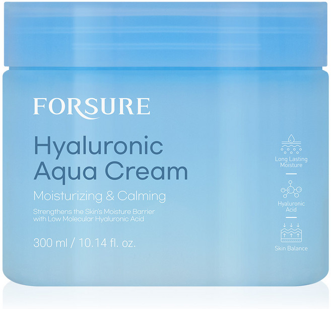 포슈어 히알루로닉 아쿠아 수분 크림, 1개, 300ml