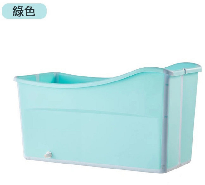 浴桶可摺疊家用中大童洗澡盆兒童浴盆雙胞胎泡澡桶大號浴缸, 綠色:如圖所示