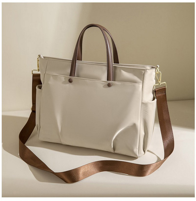 클로비티 숄더 토트백 가벼운 노트북가방