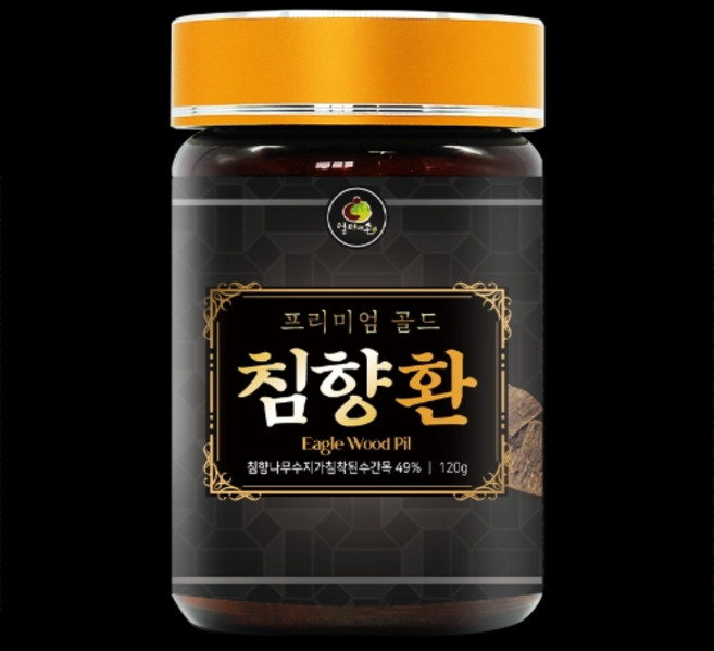 프리미엄 고함량 침향환 부모님선물, 1개, 120g