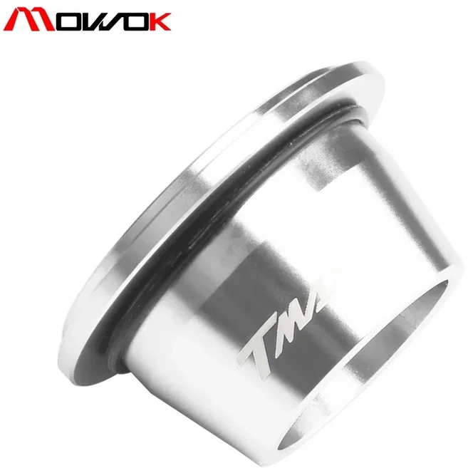 YAMAHA 호환 TMAX530 sx dx - Tmax560 - tmax 530 560 바이크 오토바이 액세서리 CNC 배기 머플러 파이프, 02 은