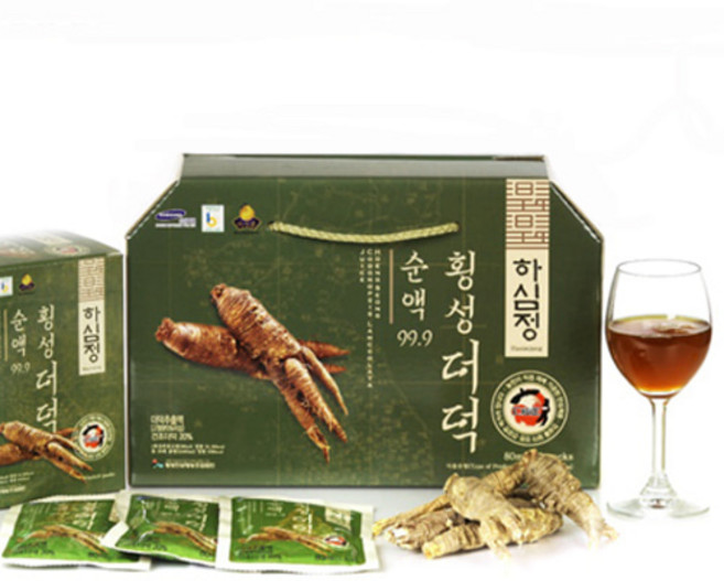 [건강함가득] 청정지역 강원도 더덕즙(100%)x30포, 30개