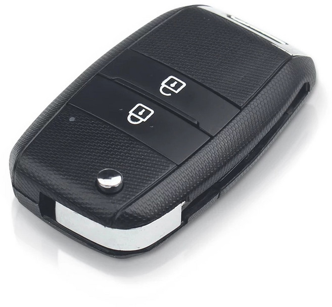 모닝 폴딩키 스마트키 케이스, 모닝 2버튼 센터그루브(PCB없음)