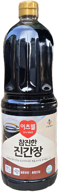 이츠웰 참진한 진간장, 1.8L, 1개