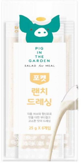 랜치드레싱 25Gx6입/삼립-8개, 8개, 150g