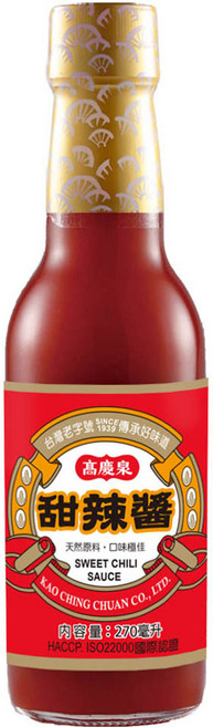 高慶泉 甜辣醬 (公司直售), 270g, 1個