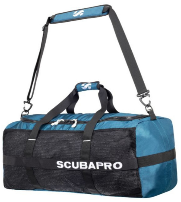 島嶼潛水 Scubapro Sport Mesh Bag 95L 潛水裝備網袋 浮潛衝浪適用, 牛仔藍色
