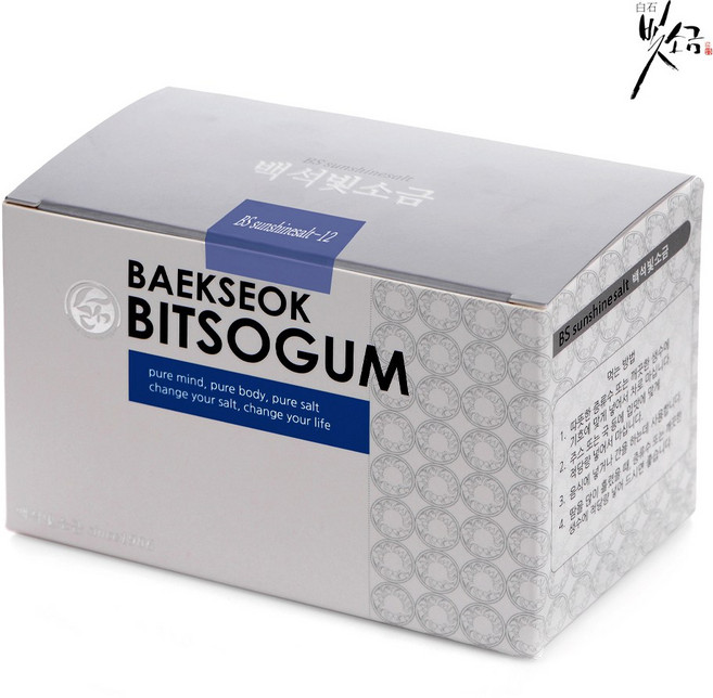 백석 빛소금, 1개, 150g
