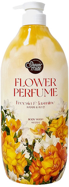 샤워메이트 퍼퓸 바디워시 대용량 900ml 프리지아, 7개